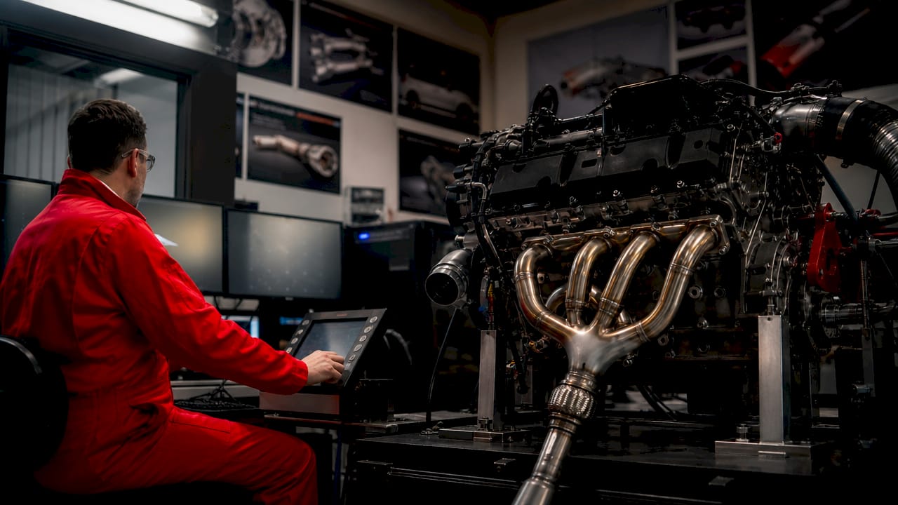 Exhaust system and engine performance sensors