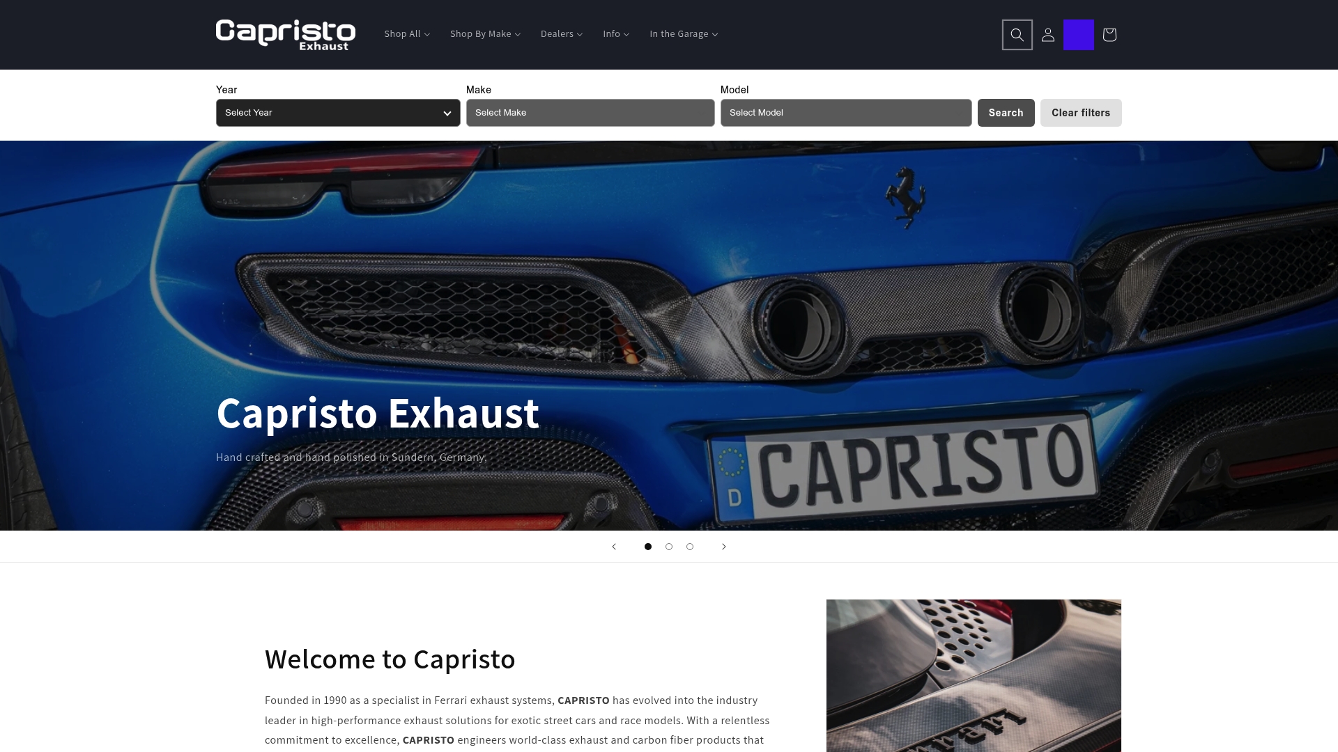 https://capristoexhaust.com