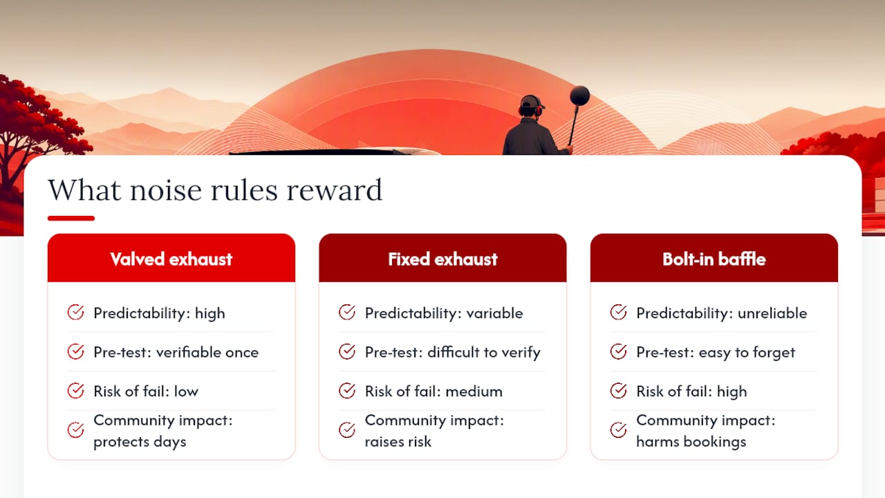 What the Noise Rules Actually Reward — overview diagram