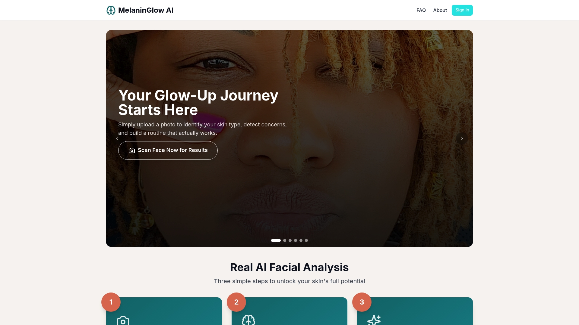 https://www.melaninglow.ai/