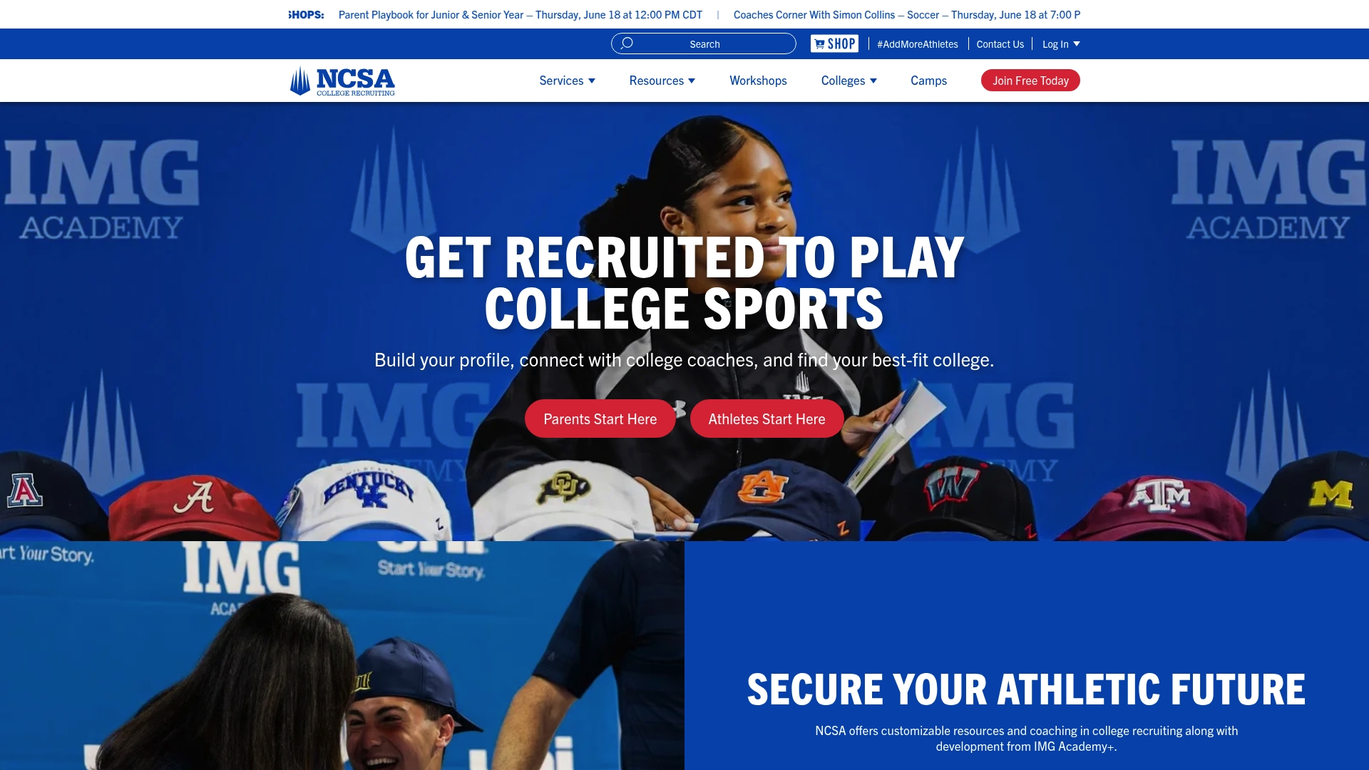 https://ncsasports.org
