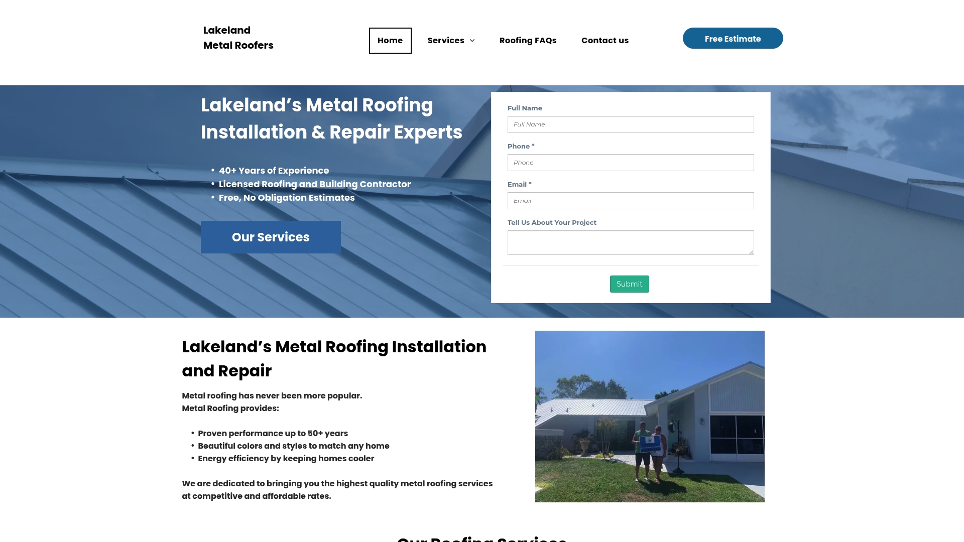 https://lakelandmetalroofers.com