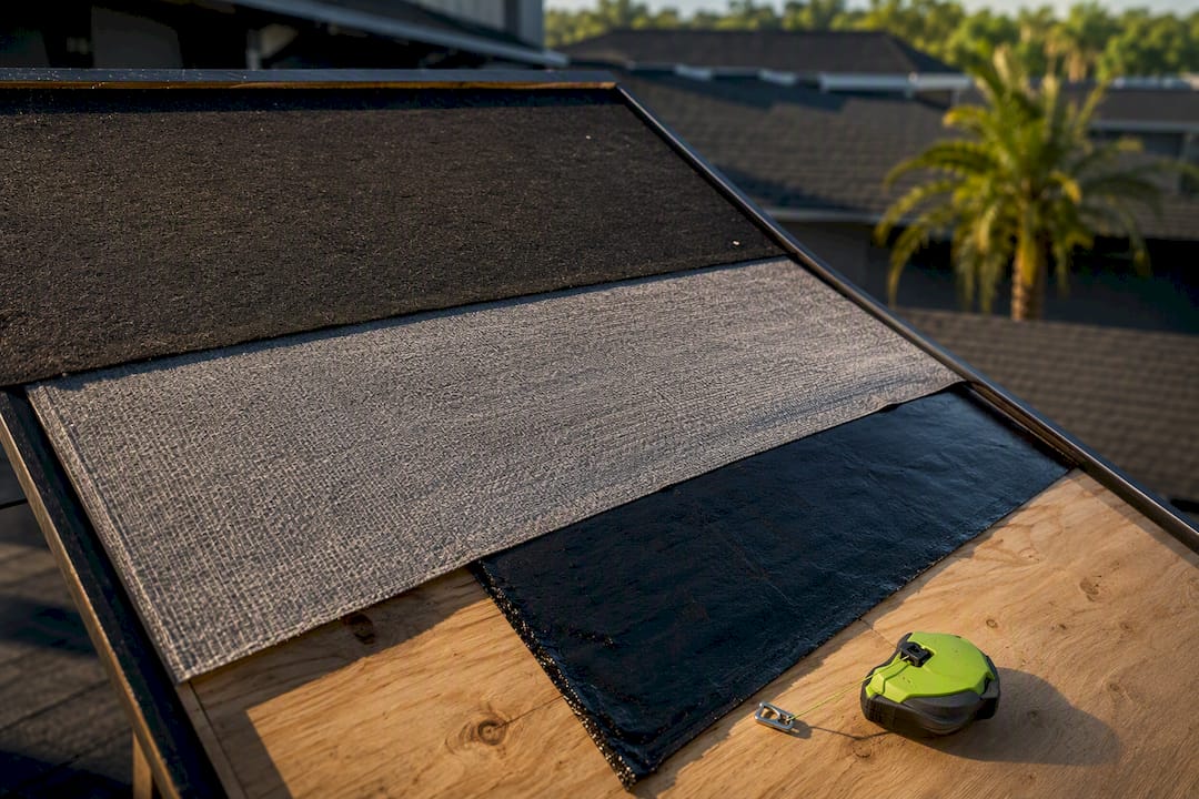 Tampa Bay Homeowners: 3 Roof Underlayment Types to Demand on Estimates