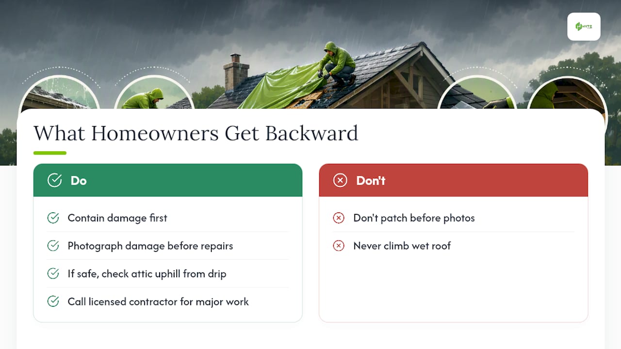 What Most Homeowners Get Backward — overview diagram