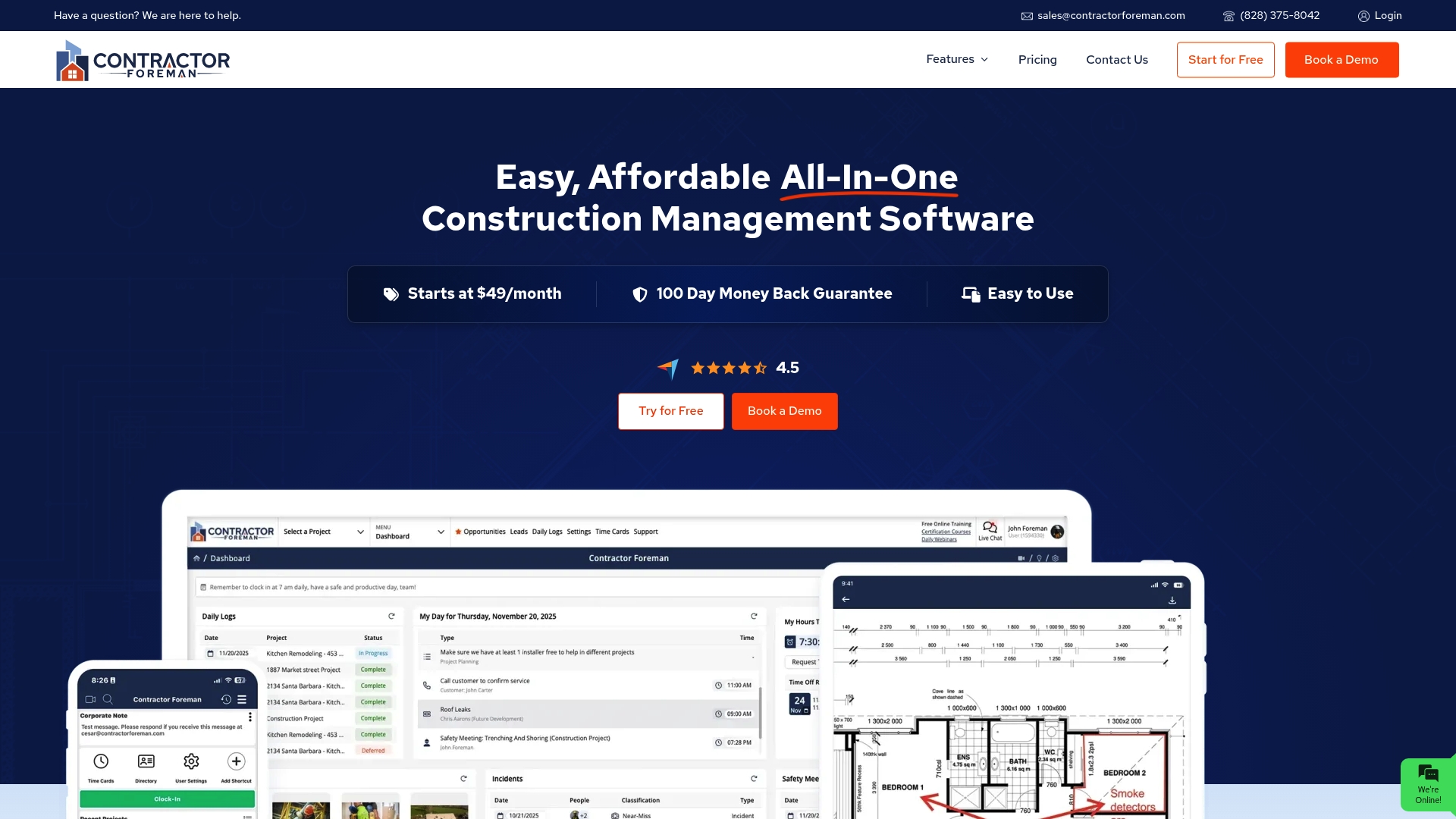 https://contractorforeman.com