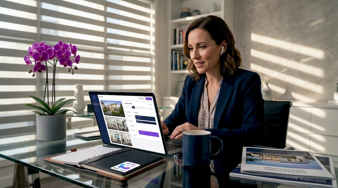 Agent using AI tools for property management