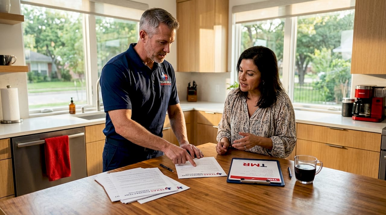 Structure Mold Remediation Contractor Contract in Texas