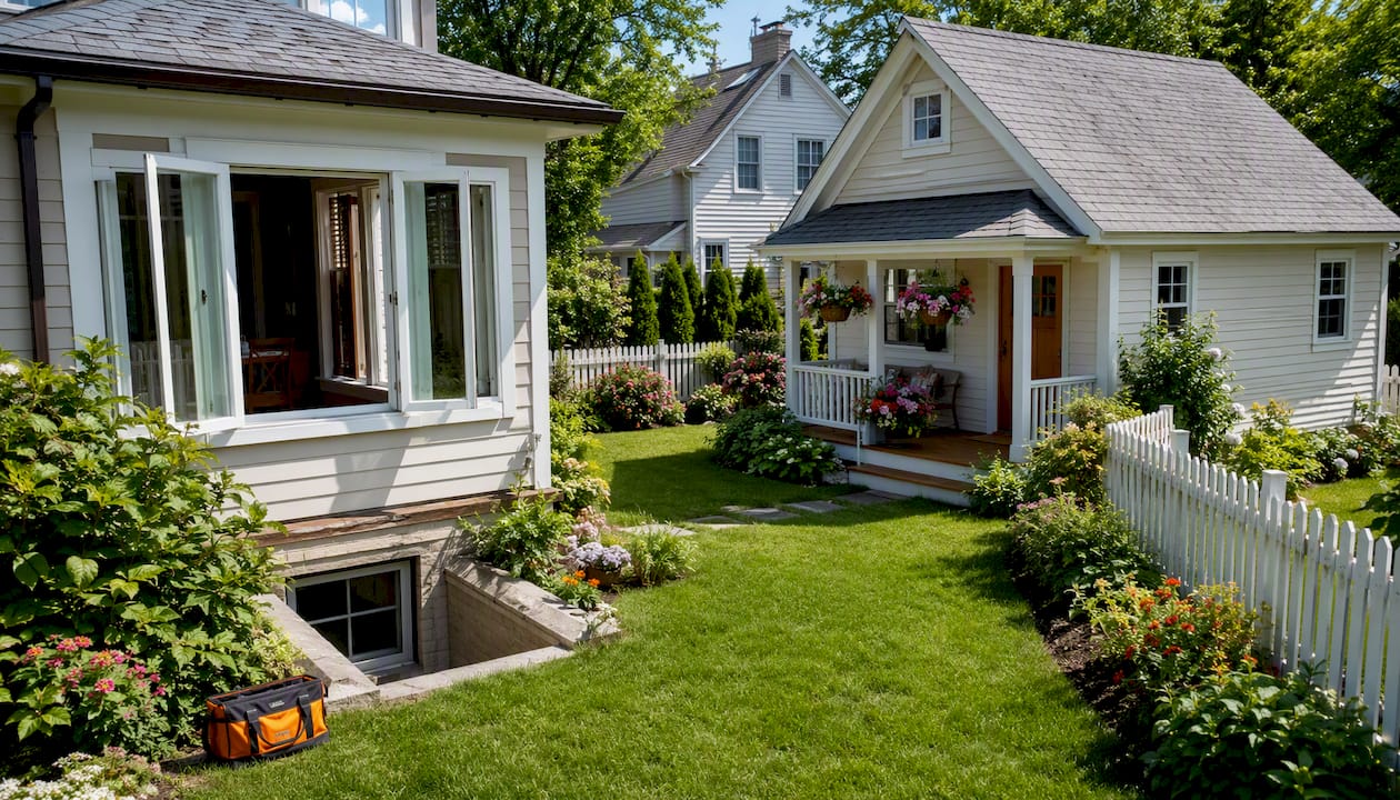 Different mother-in-law suite types in backyard