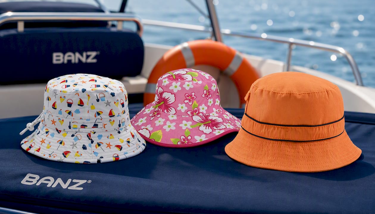 Childrens Sun Hats with UPF 50+ Protection with Toggle