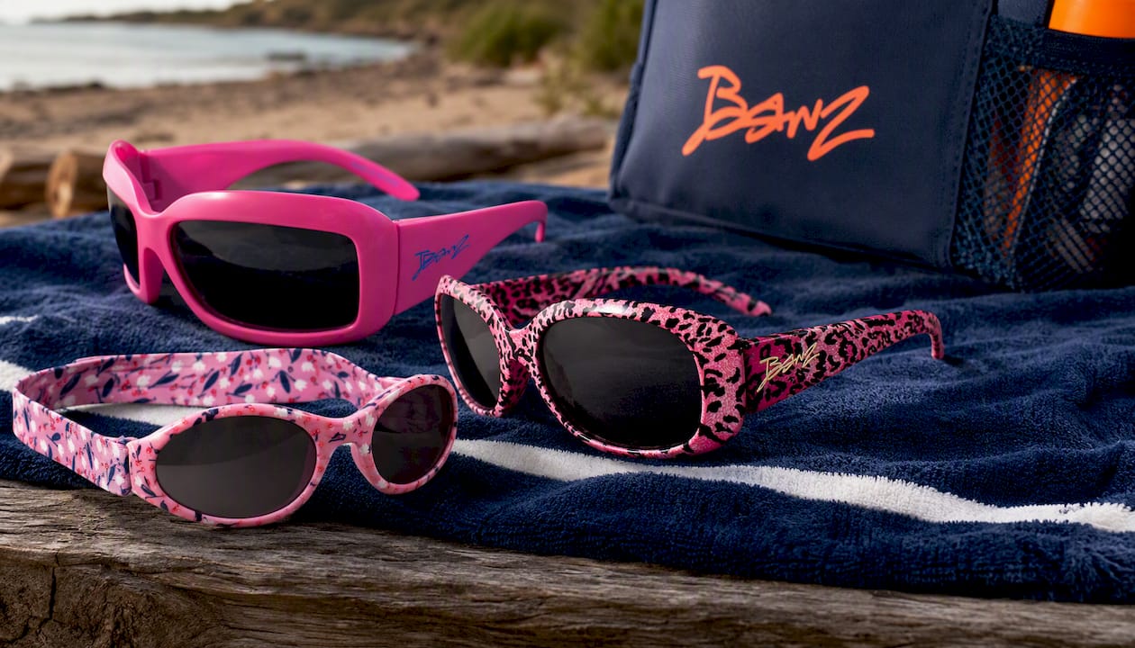 Kids Wrap Around Sunglasses - Square