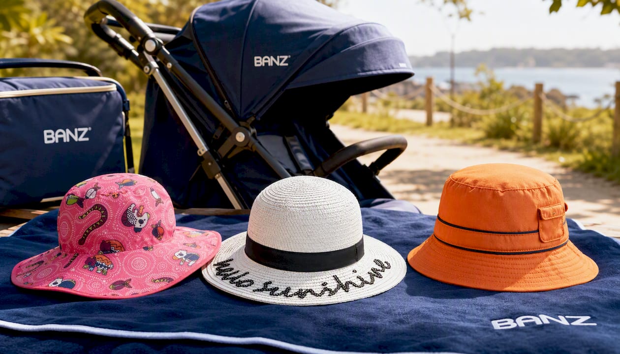 Toddler Reversible Sun Hats with UPF 50+ Protection