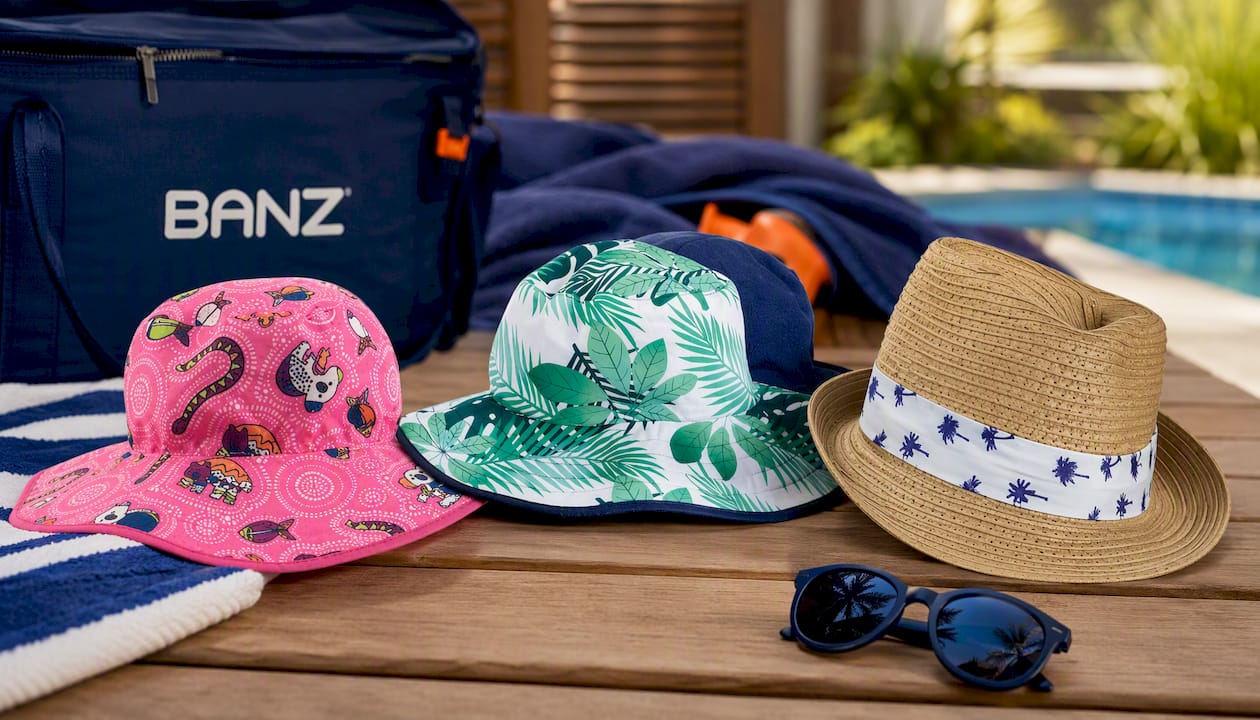Toddler Reversible Sun Hats with UPF 50+ Protection