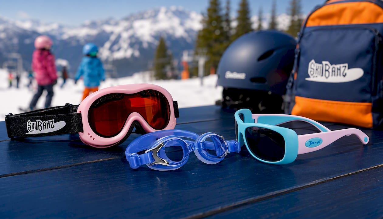 Kids Anti-Fog UV Ski Goggles