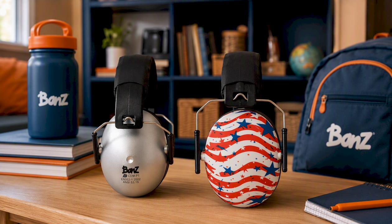Kids Hearing Protection Earmuffs - Solids