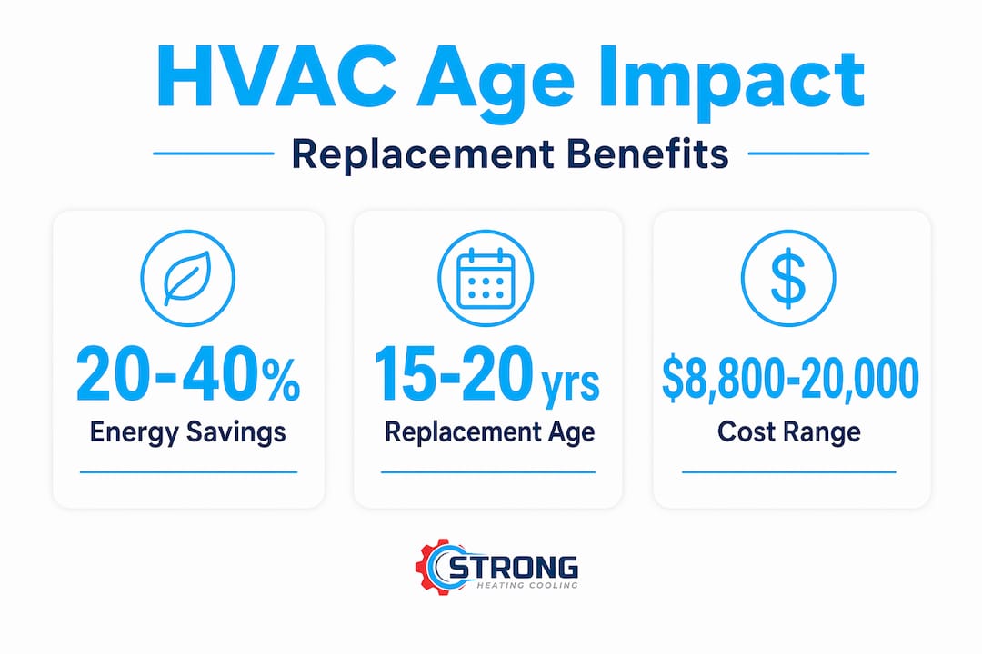 Why Hvac System Age Triggers Replacement Decisions 4 Infographic Highlights Hvac Replacement Stats