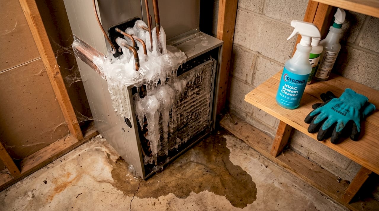 Warning Signs Your Hvac Needs Emergency Repair Now 3 Ice Forming On Hvac Unit Refrigerant Lines