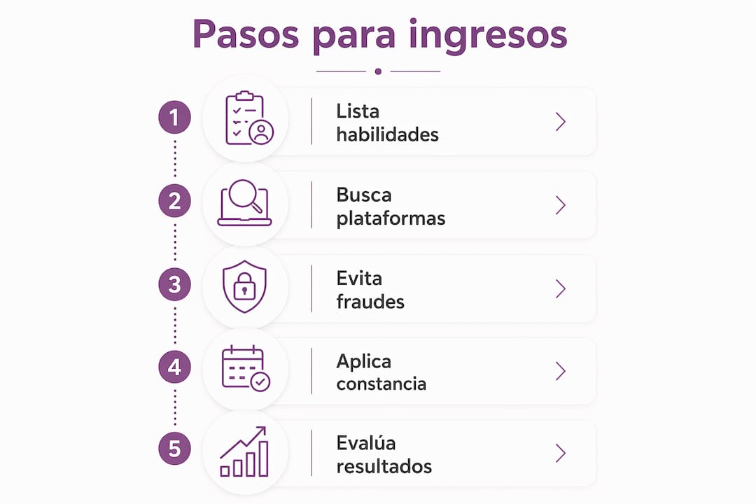 Infografía: cómo empezar a ganar dinero sin necesidad de invertir