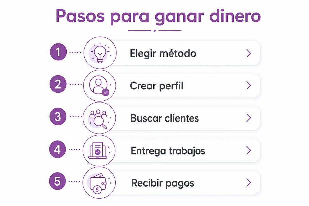 Infografía: cómo generar ingresos sin necesidad de invertir dinero
