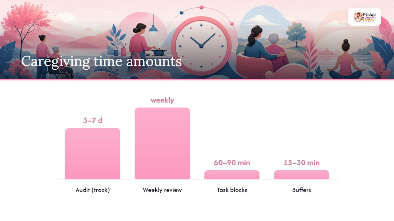 How Do You Build a Caregiving Schedule That Survives Chaos? — overview diagram