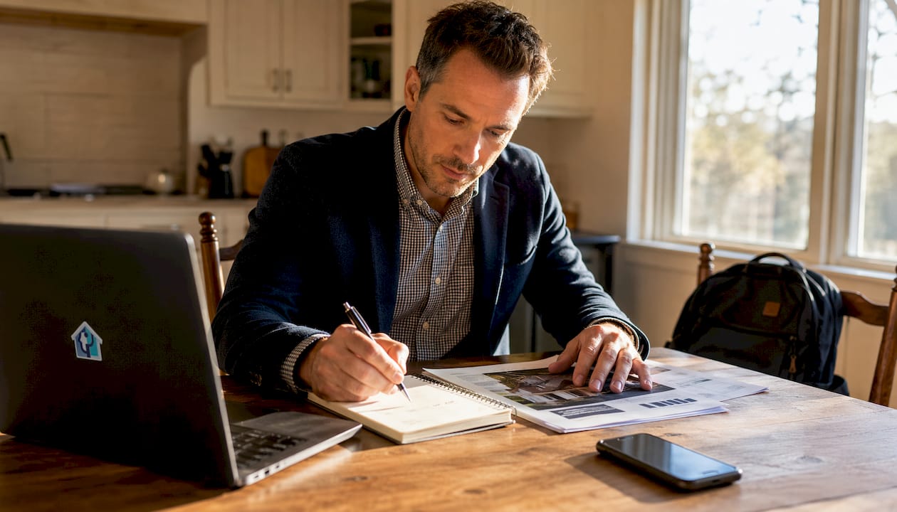 Real estate investor working on AI ARV estimation