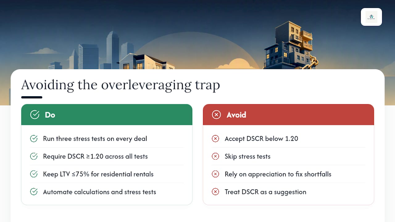 What I've learned about avoiding the overleveraging trap — overview diagram