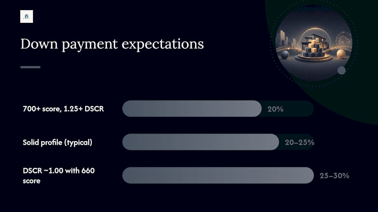 Core DSCR Loan Requirements: Ratio, Credit, Down Payment, and Reserves — overview diagram