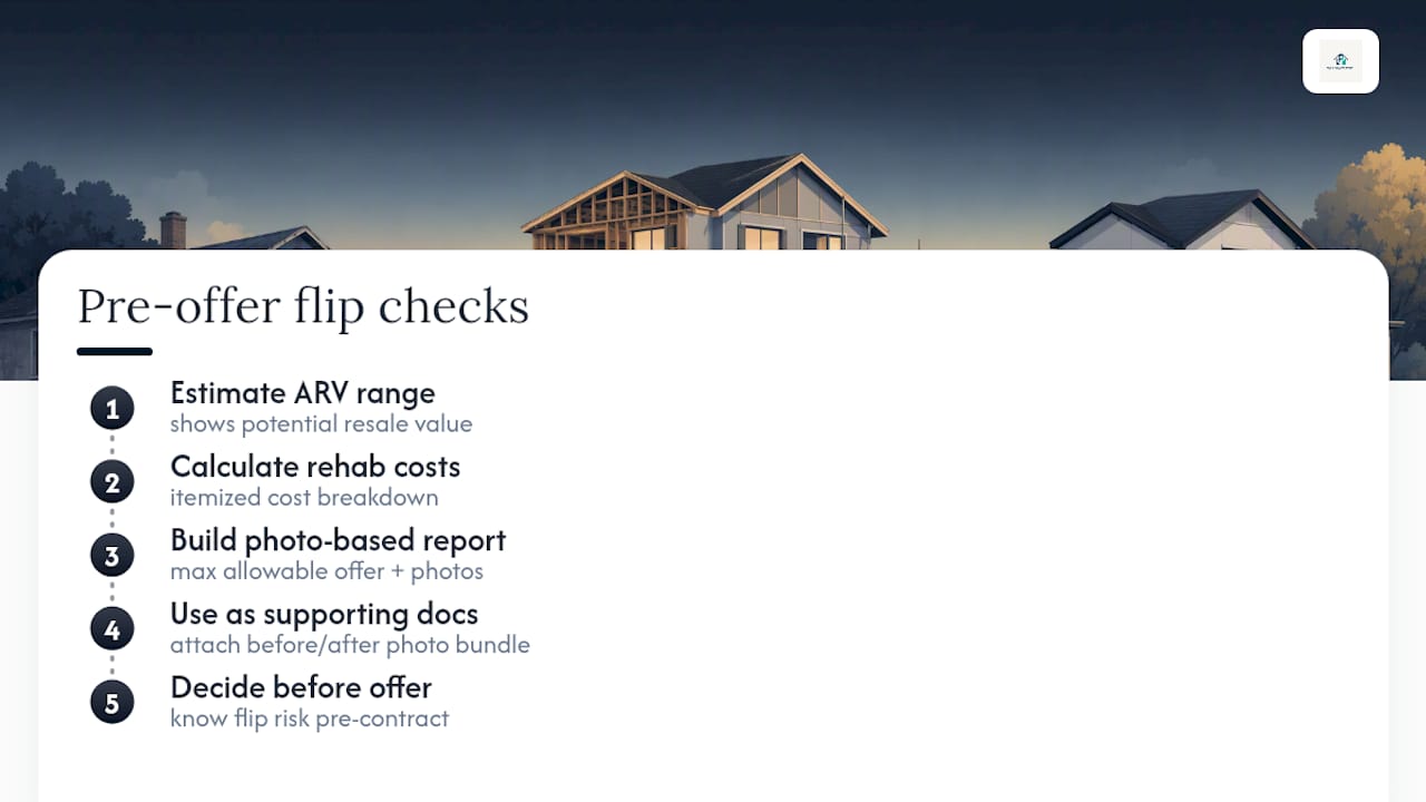 Spotting Flip Risk Before You Get to the Appraisal Stage — overview diagram