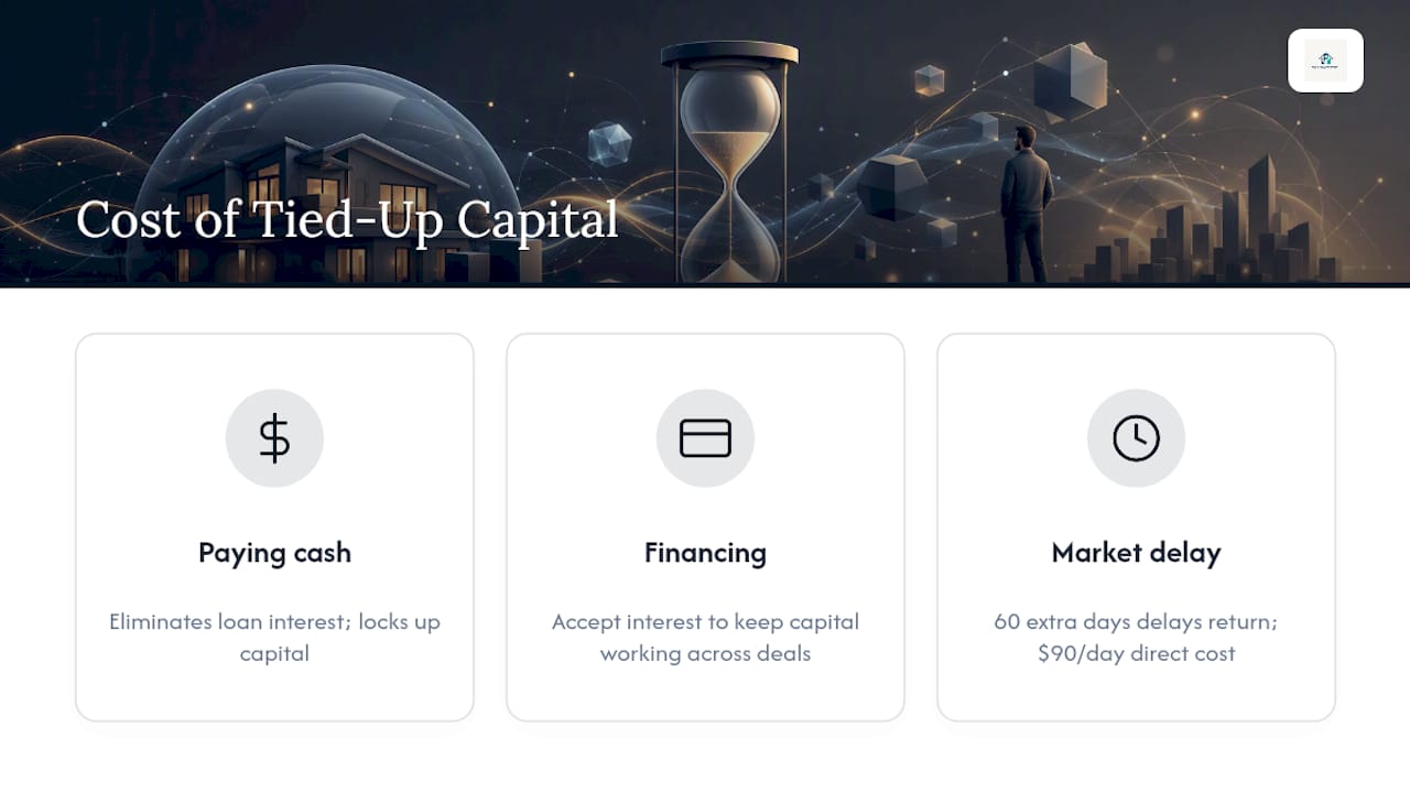 What Does Tying Up Capital in a Property Actually Cost You? — overview diagram