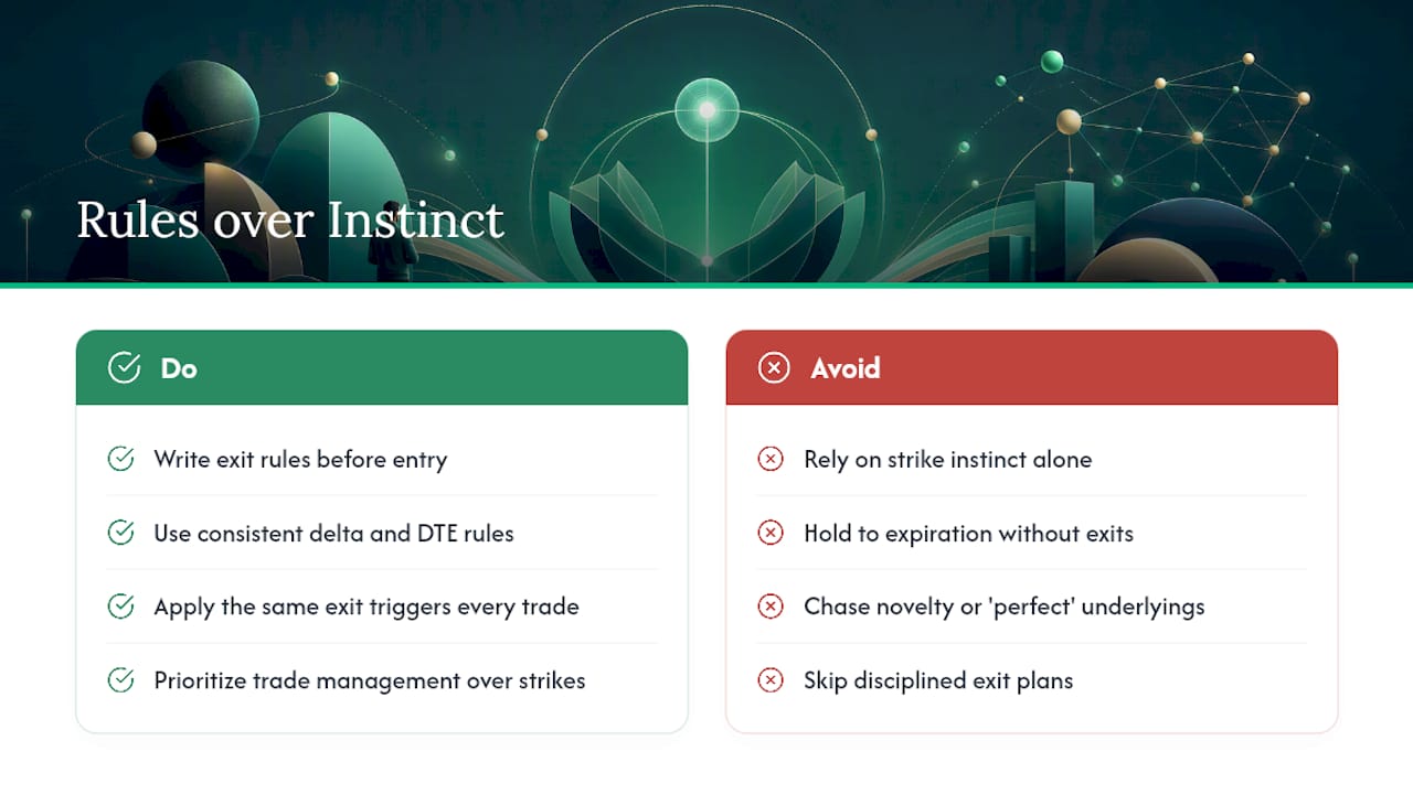 The Editorial Take: Rules Beat Instinct Every Time — overview diagram
