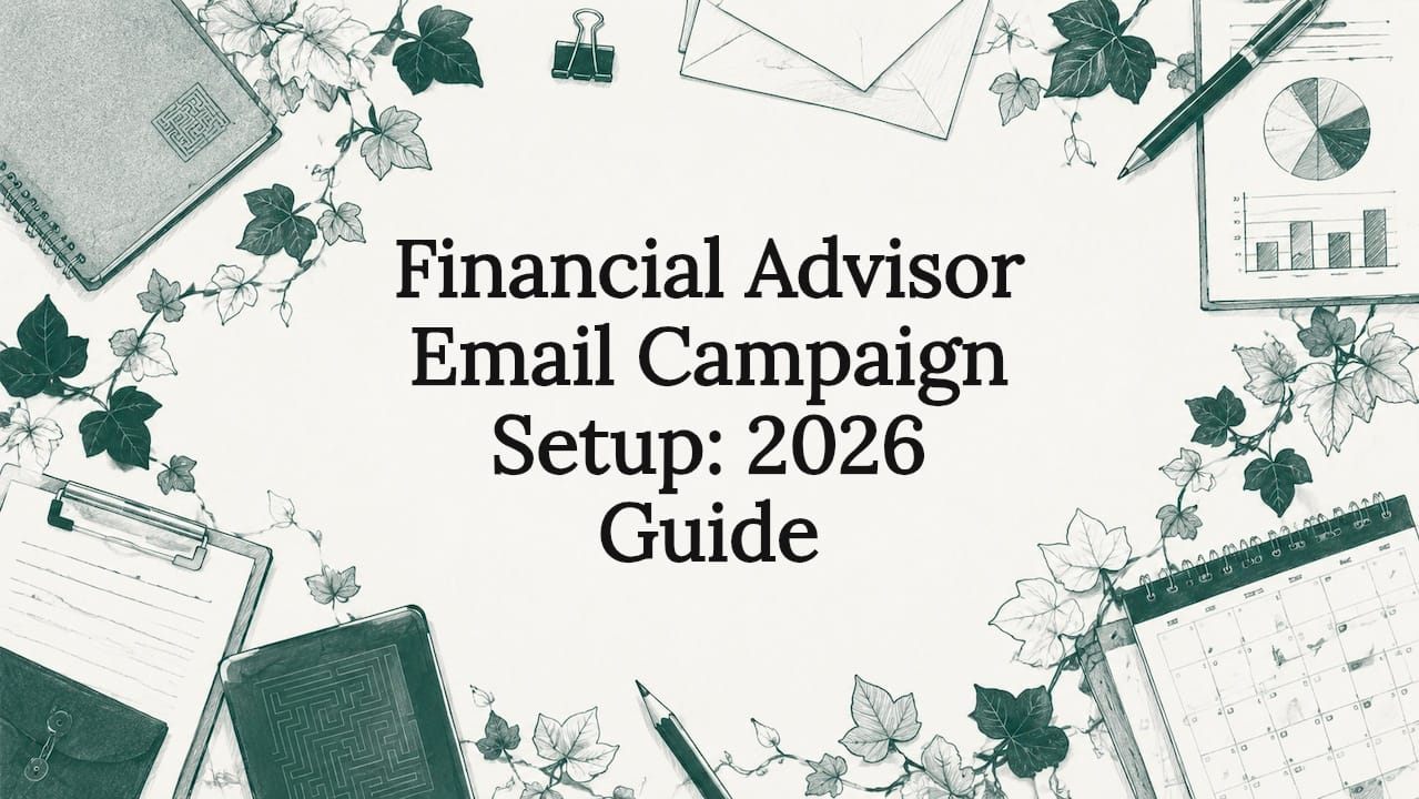 Financial Advisor Email Campaign Setup: 2026 Guide