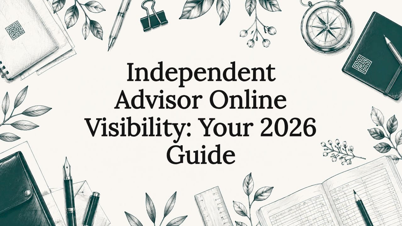 Independent Advisor Online Visibility: Your 2026 Guide