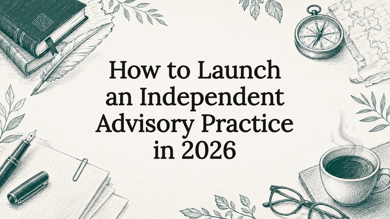 How to Launch an Independent Advisory Practice in 2026