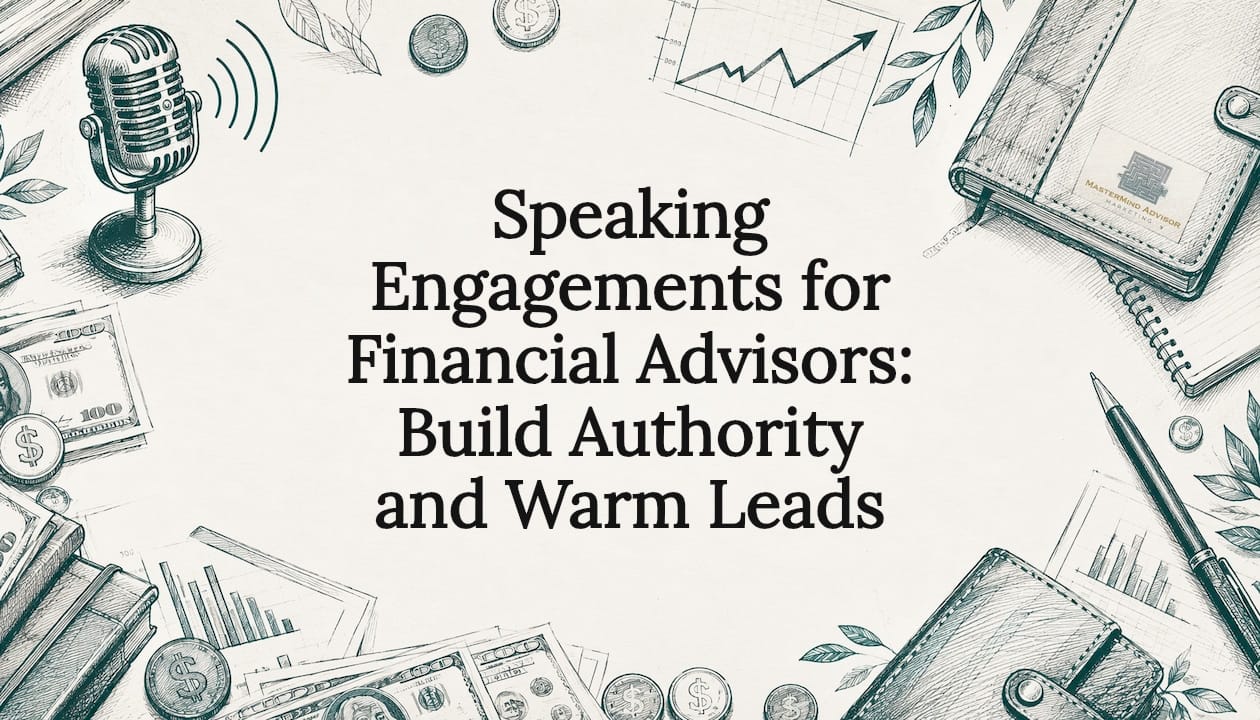 Speaking Engagements for Financial Advisors: Build Authority and Warm Leads