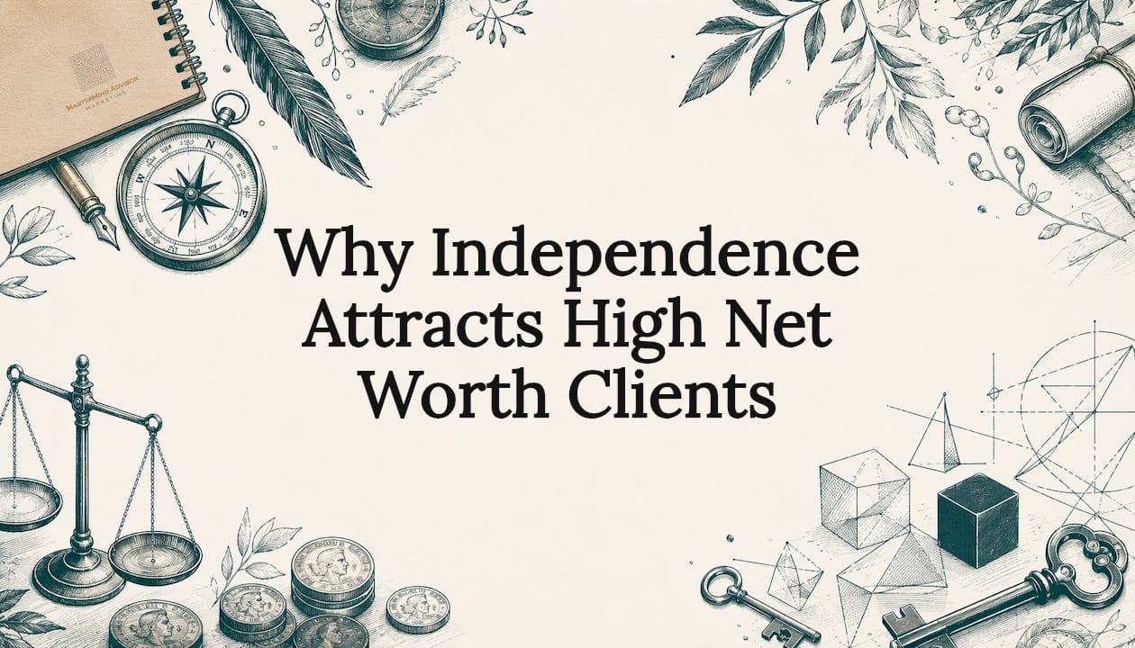 Why Independence Attracts High Net Worth Clients