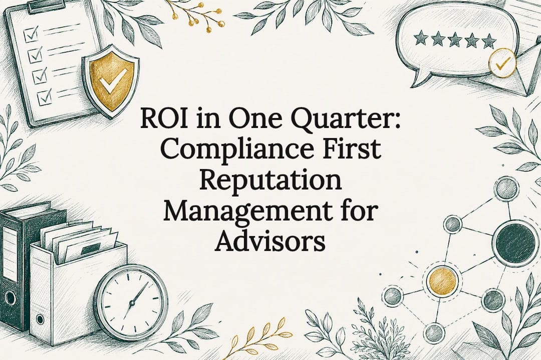 ROI in One Quarter: Compliance First Reputation Management for Advisors