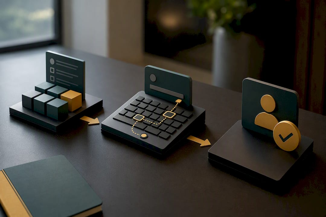 Three-stage website accessibility testing process