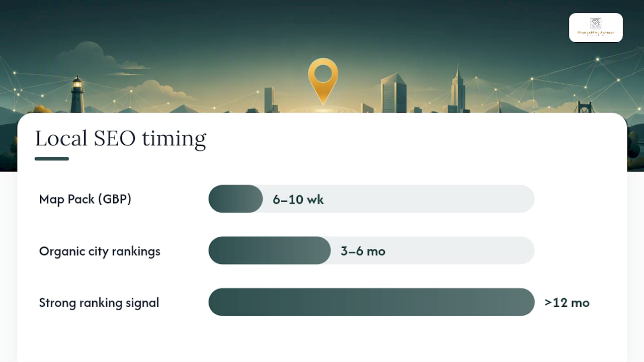 How Long Does It Take For Local SEO To Work? — overview diagram
