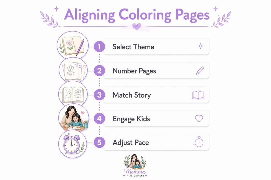How to Use Coloring Pages for Preschool Storytime