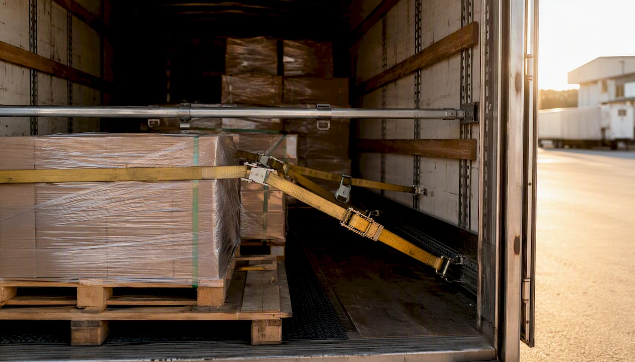 Cargo securement methods on truck bed