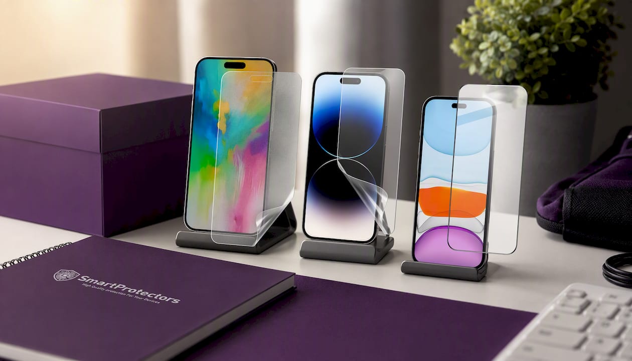 Anti-glare Matted Explosion-Proof Full Coverage PET Film For iPhone 16