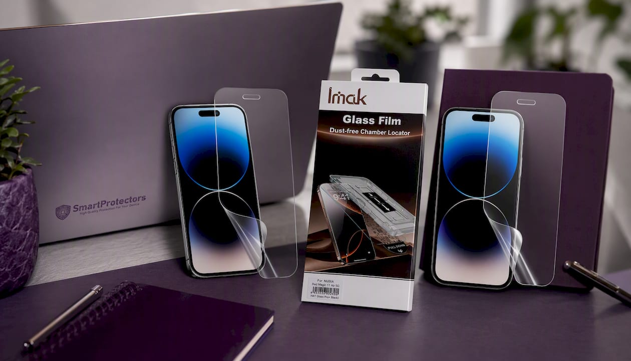 Anti-glare Matted Explosion-proof PET Film for iPhone 15 / iPhone 15 Pro