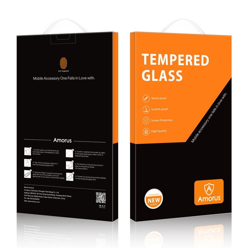 AMORUS HD Tempered Glass Screen Protector For iPhone Air