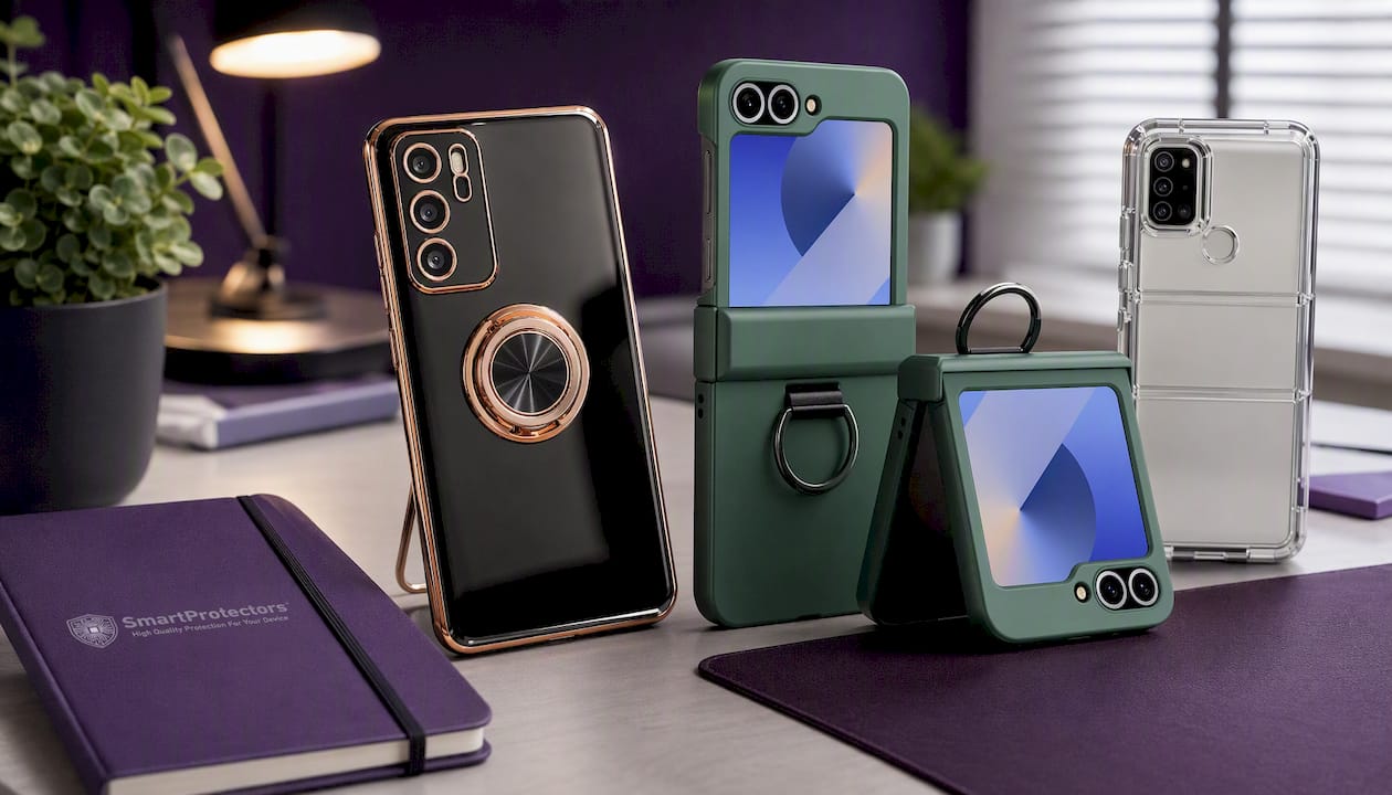 TPU Phone Case with Metal Edges and Magnetic Ring(bracket stand integrated) for Huawei smartphones