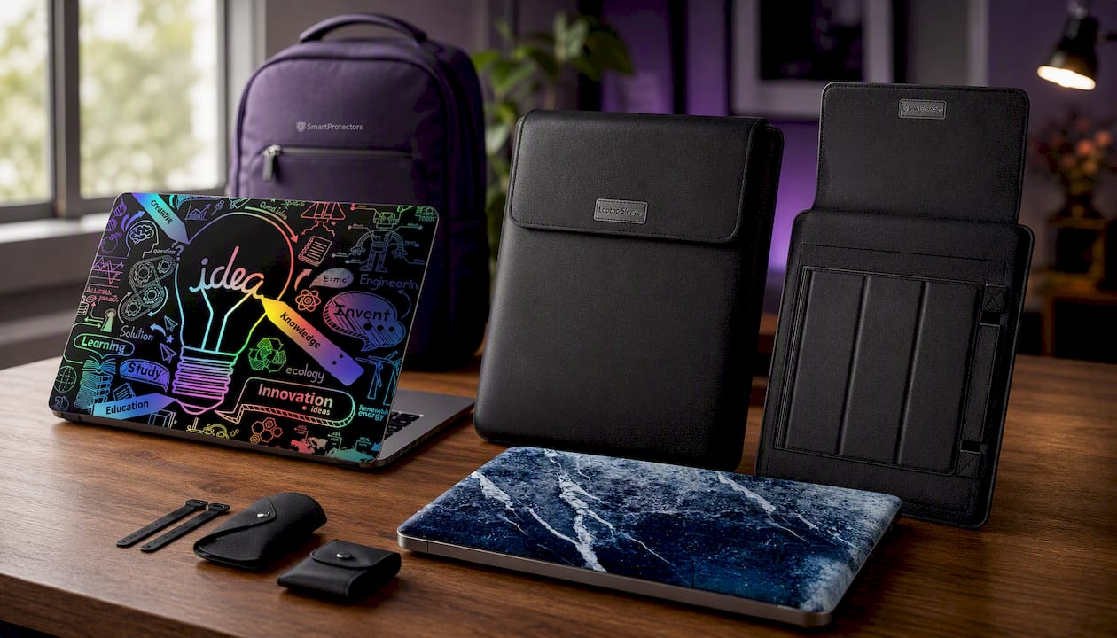 Protective Case for MacBook Laptop – Durable, Lightweight, Shock-Resistant Cover Compatible with Various MacBook Models