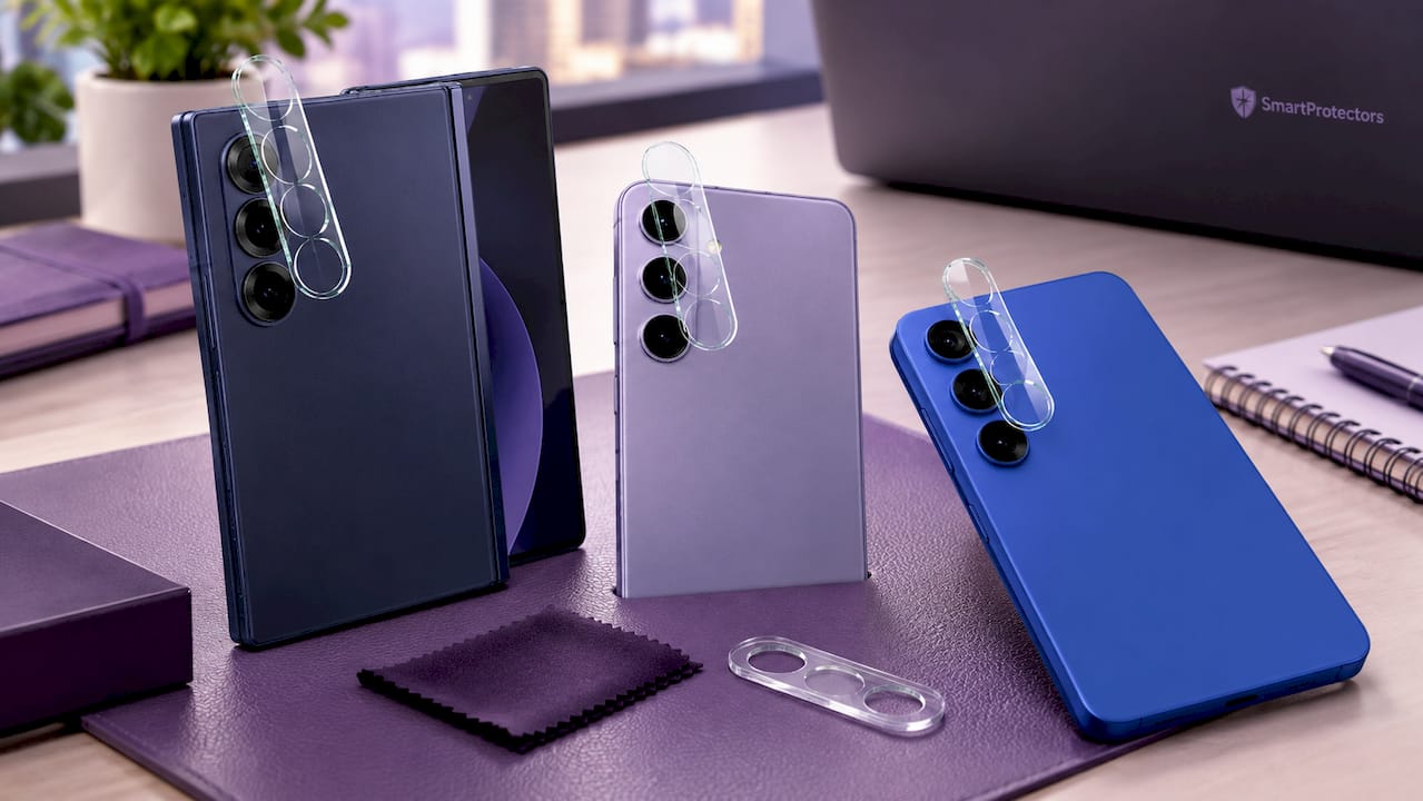 IMAK For Samsung Galaxy Z Fold8 Ultra / Z Fold7 5G  Tempered Glass Camera Lens Protector + Acrylic Lens Cap