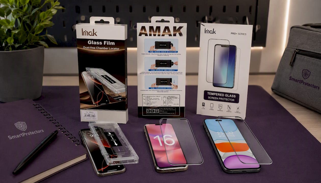 IMAK H Series Tempered Glass Screen Protector with Installation Frame  For ZTE nubia RedMagic 11 Air 5G