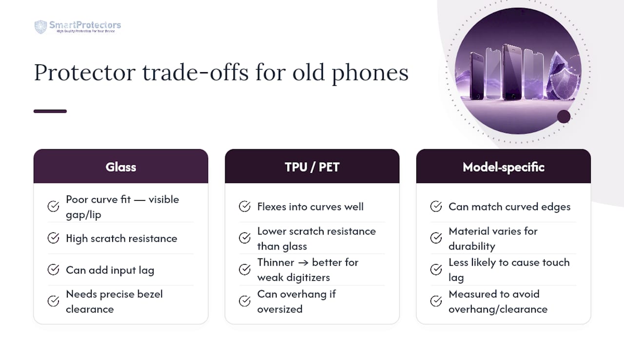 Why older screens cause compatibility headaches — overview diagram