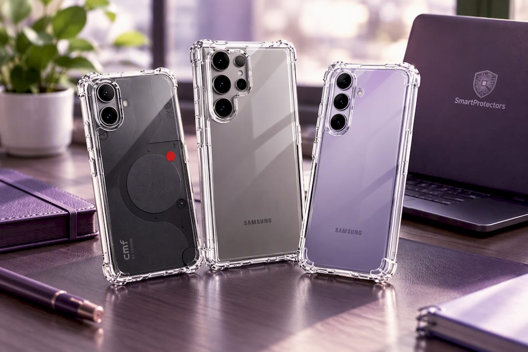 PC+TPU Clear Phone Case with Airbag Corners IMAK For Nothing CMF Phone 1
