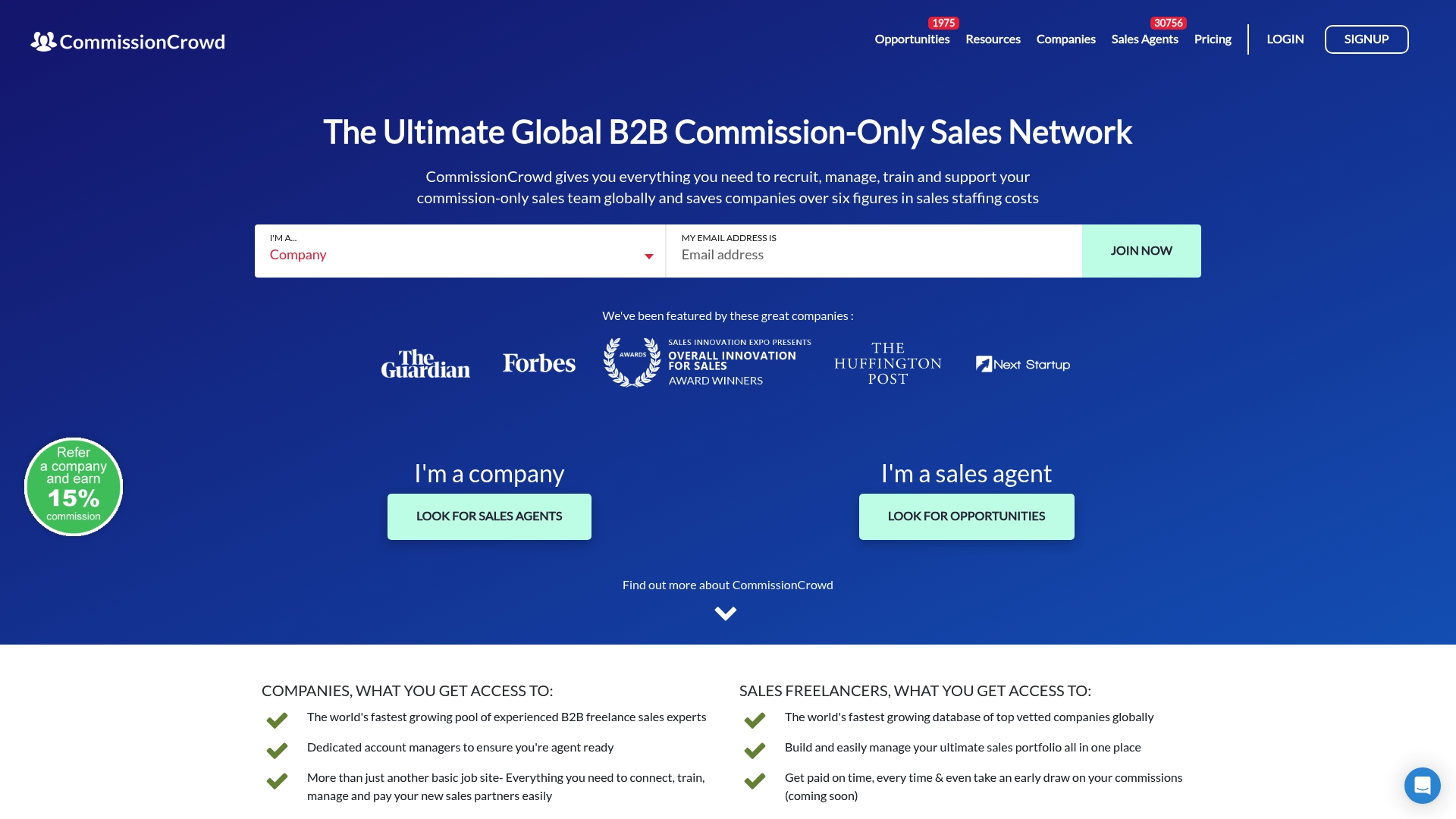 CommissionCrowd for Manufacturer's reps