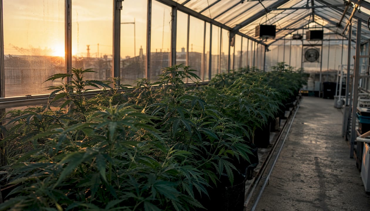 Cómo cultivar plantas Kush al aire libre en un jardín urbano